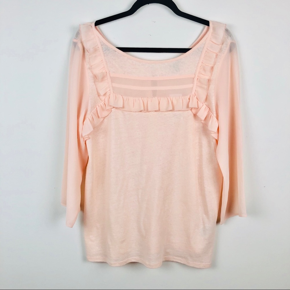 Sold!!! Banana Republic Ruffle Blouse